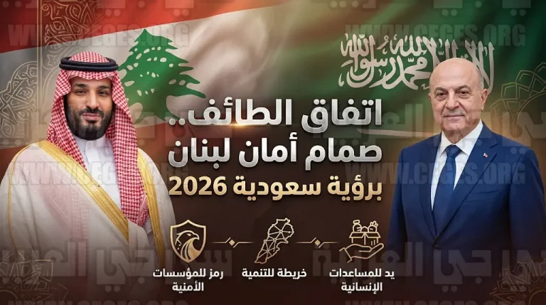 الرئيس اللبناني يؤكد أن اتفاق الطائف صمام أمان الدولة ويشيد بالسياسات السعودية المتزنة في عام 2026