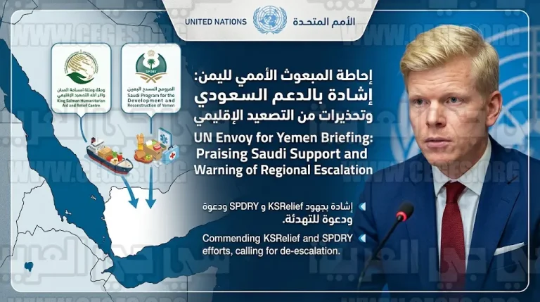 المبعوث الأممي يحذر من تحويل اليمن لساحة صراعات إقليمية وتداعيات هجمات الحوثي في البحر الأحمر