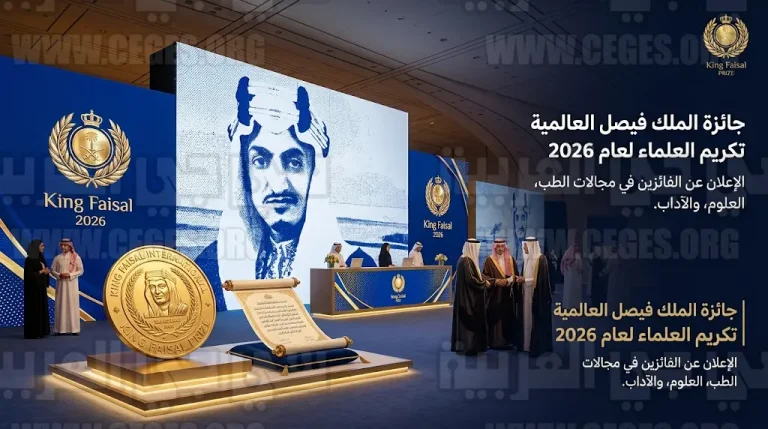 الملك سلمان يرعى حفل تسليم جائزة الملك فيصل العالمية 2026 في الرياض لتكريم نخبة من العلماء والمفكرين