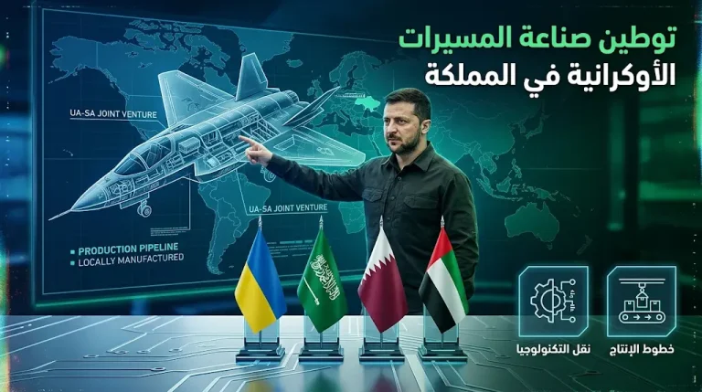 تفاصيل اتفاق أوكرانيا مع السعودية ودول خليجية لإنشاء خطوط إنتاج مشتركة للطائرات المسيرة داخل المملكة