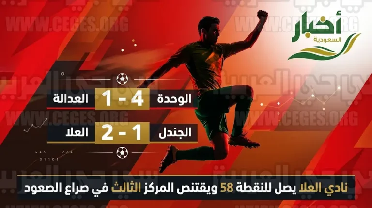 جدول ترتيب دوري يلو 2026 بعد نتائج مباريات الجولة 29 اليوم الثلاثاء 14-4-2026