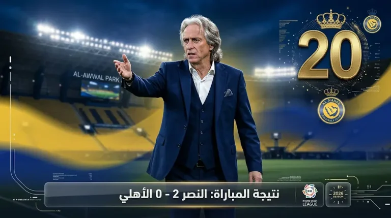 جورجي جيسوس يطارد رقمه القياسي العالمي بعد وصول النصر للانتصار العشرين توالياً في دوري روشن
