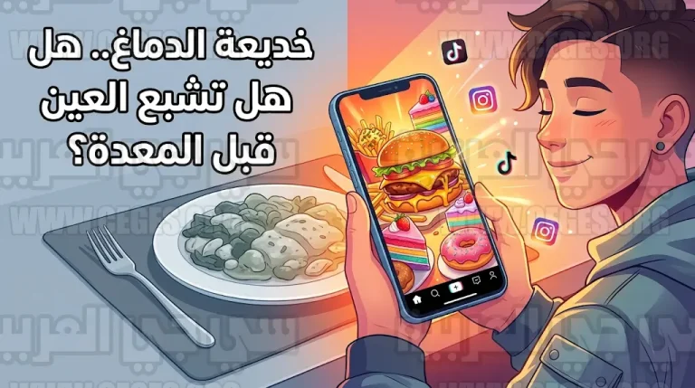 خديعة الدماغ وكيفية تأثير مقاطع فود بلوجرز على سد الشهية لدى متبعي الحميات الغذائية