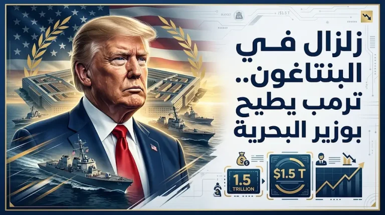 زلزال في البنتاغون بعد قرار ترمب بإقالة وزير البحرية وسلسلة إعفاءات تطال كبار القادة العسكريين