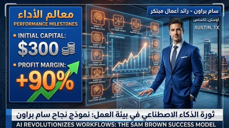 سام براون يحول صدمة إنهاء خدماته إلى قصة نجاح استثنائية بتأسيس شركة Fathom AI في مدينة أوستن