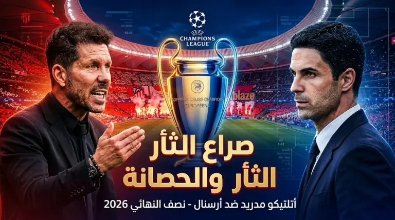 سيميوني يواجه أرتيتا في نصف نهائي دوري أبطال أوروبا 2026 بذكريات الثأر وحصانة “المتروبوليتانو”