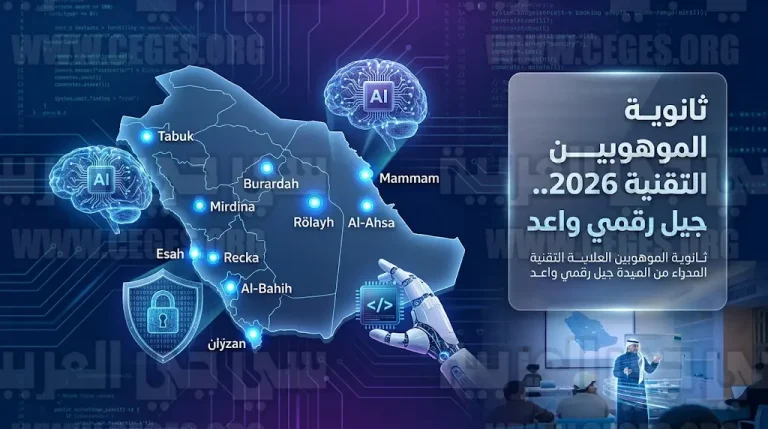 كيفية التسجيل في ثانوية الموهوبين التقنية 2026 – 1448 والمدن المتاحة