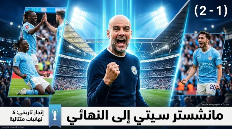 مانشستر سيتي يتأهل لنهائي كأس الاتحاد الإنجليزي للمرة الرابعة توالياً بعد ريمونتادا مثيرة أمام ساوثهامبتون