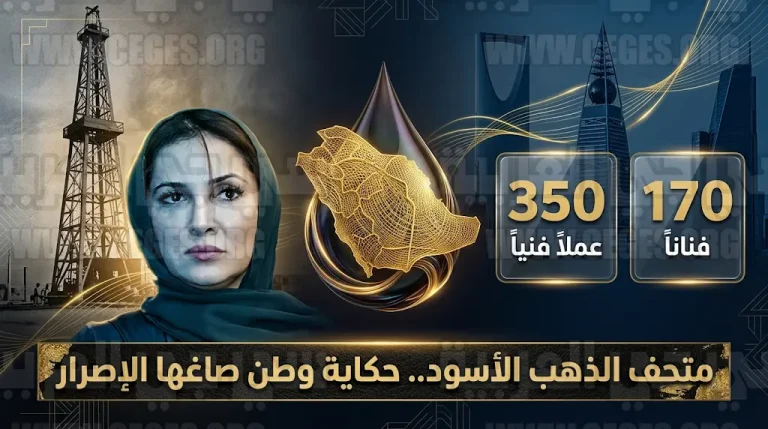 متحف الذهب الأسود في الرياض يوثق رحلة التحول من الصحراء إلى الثقل العالمي بـ 350 عملاً إبداعياً في عام 2026