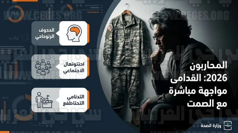 معركة العقل المستمرة.. دراسات 2026 تكشف مخاطر العزلة الاجتماعية للمسرحين عسكرياً ودور الأسرة في الاحتواء