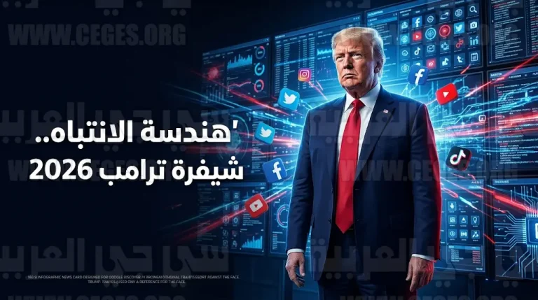 هندسة الانتباه سلاح ترامب المدمر في 2026 للسيطرة على العقول والمنصات الرقمية