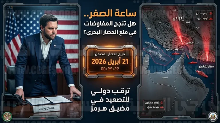 واشنطن تحدد موعد الحصار البحري على الموانئ الإيرانية وسط سباق دبلوماسي دولي لتجنب المواجهة العسكرية