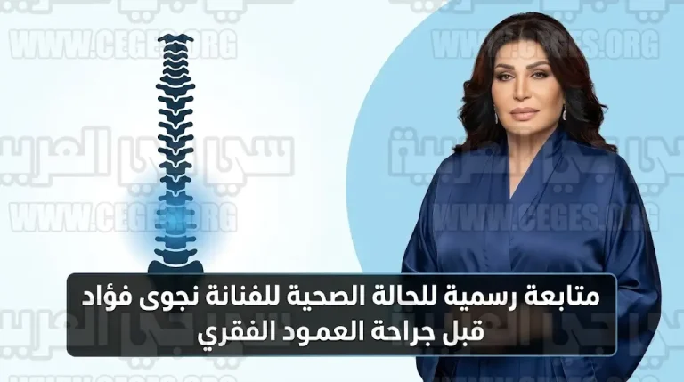 وزير الثقافة ونقيب الممثلين يتابعان الحالة الصحية للفنانة نجوى فؤاد قبل خضوعها لجراحة دقيقة في العمود الفقري