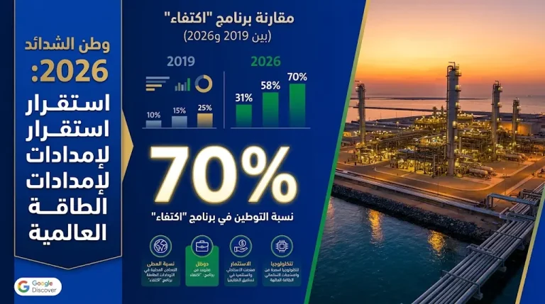 وطن الشدائد 2026.. كيف أحبطت استراتيجية اكتفاء آثار استهداف منشآت الطاقة السعودية؟