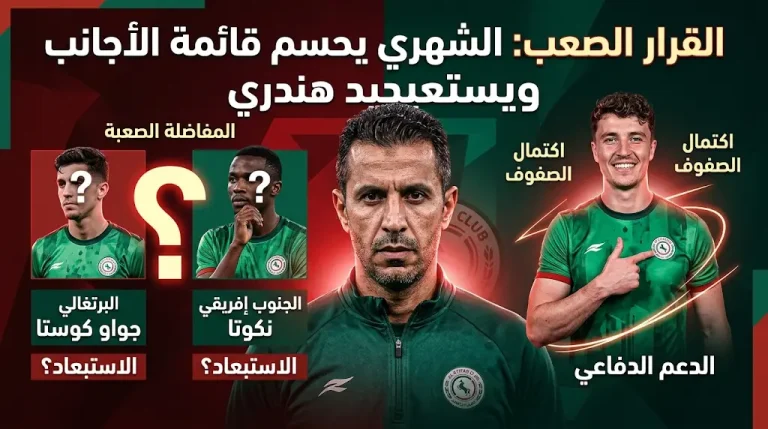 الاتفاق قبل الخليج: الشهري يحسم الاستبعاد الأجنبي بين جواو كوستا ونكوتا.. وموعد مباراة السبت 9 مايو 2026