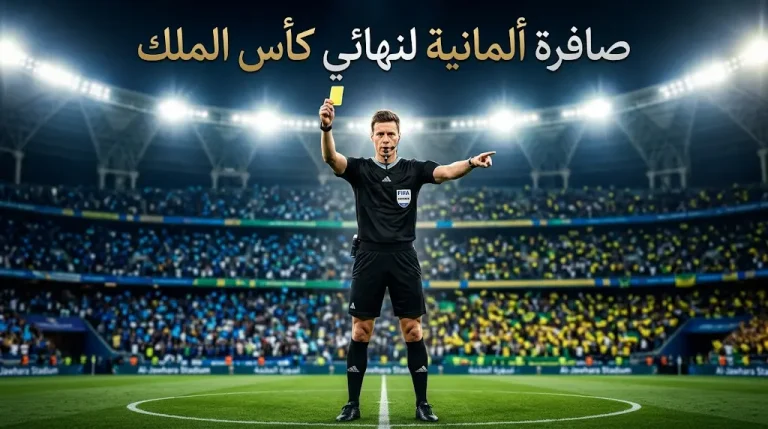 الحكم الألماني دانيال سيبرت يدير نهائي كأس الملك 2026 بين الهلال والخلود: الموعد والقنوات الناقلة