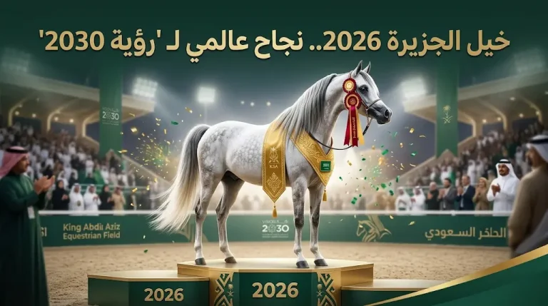 بنجاح عالمي.. مهرجان خيل الجزيرة 2026 يؤكد مكانة السعودية كمركز عالمي للفروسية ويحقق مستهدفات رؤية 2030.