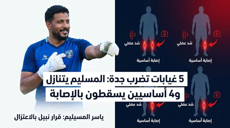 تضحية المسيليم تختتم موسم جدة 2026.. موعد مباراة الطائي والقنوات الناقلة وغياب 4 نجوم