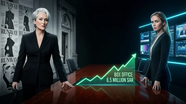 صراع “ميراندا” و”إيميلي” يجذب الجمهور السعودي.. The Devil Wears Prada 2 يحقق 6.5 مليون ريال ويحتل المركز الثاني